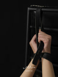 HAAMYAT Handcrafted Black Leather Restraint